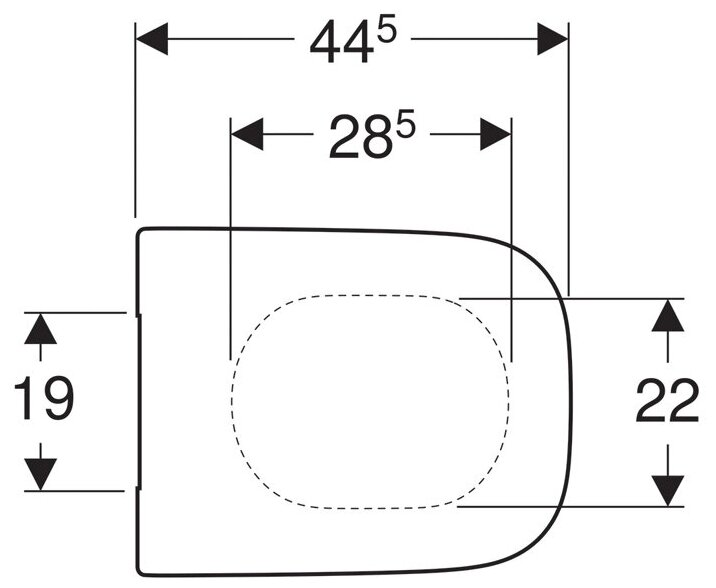 Сиденье для унитаза Geberit Renova Plan 500.692.01.1 - фотография № 8