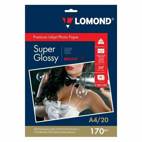 Lomond A4 Premium Photo Paper 1101101 170 г/м²