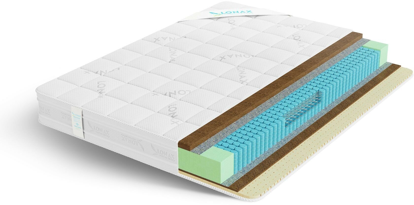 Матрас Lonax Cocos Medium Light S1000 120х190