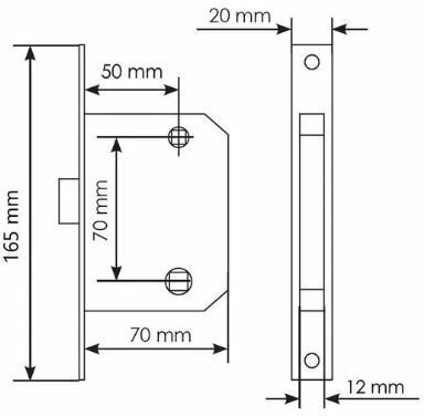 Защелка бесшумная сантехническая MORELLI 2070P SN никель - фотография № 2