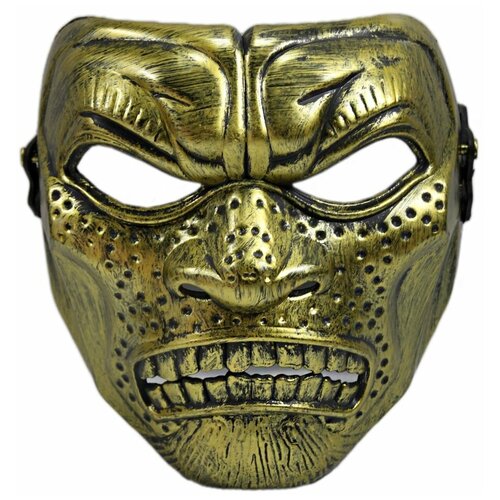 карнавальная маска бессмертного 300 спартанцев бронзовая Карнавальная маска Бессмертного 300 спартанцев бронзовая