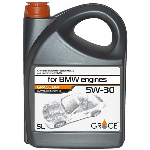 Моторное масло Grace BM 5W-30, 1 литр