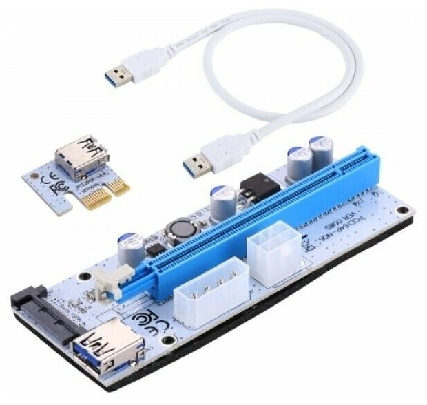 Райзер PCI Express 1x to 16x Riser Card USB 3.0 Ver.008S