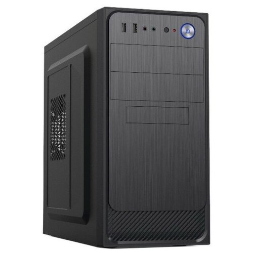 Foxconn Корпус Foxline FZ-015-SX450R-U32  Forza mATX, 450W, 2xUSB3.0, Black, w o FAN, 12 cm fan PSU, power cord