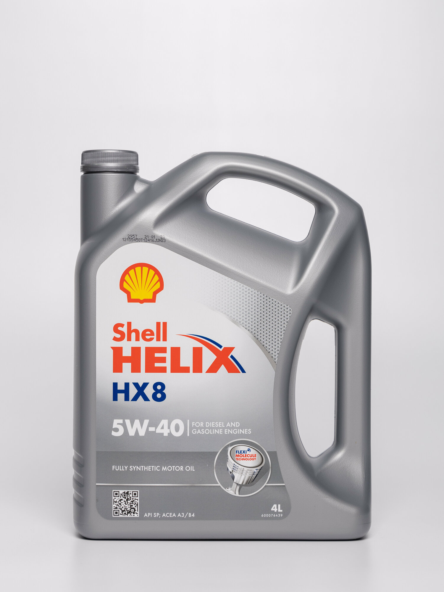 Моторное масло SHELL Helix HX 8 Synthetic 5W-40 4л. синтетическое [550051529] - фото №1