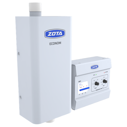 Электрический котел ZOTA 3 Econom, 3 кВт, одноконтурный комплектующие для котлов zota электрокомплект 6 квт к котлам