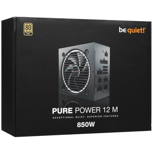 Блок питания be quiet! Pure Power 12 M 850W Gold ATX 3.0 BN344 - фото №11