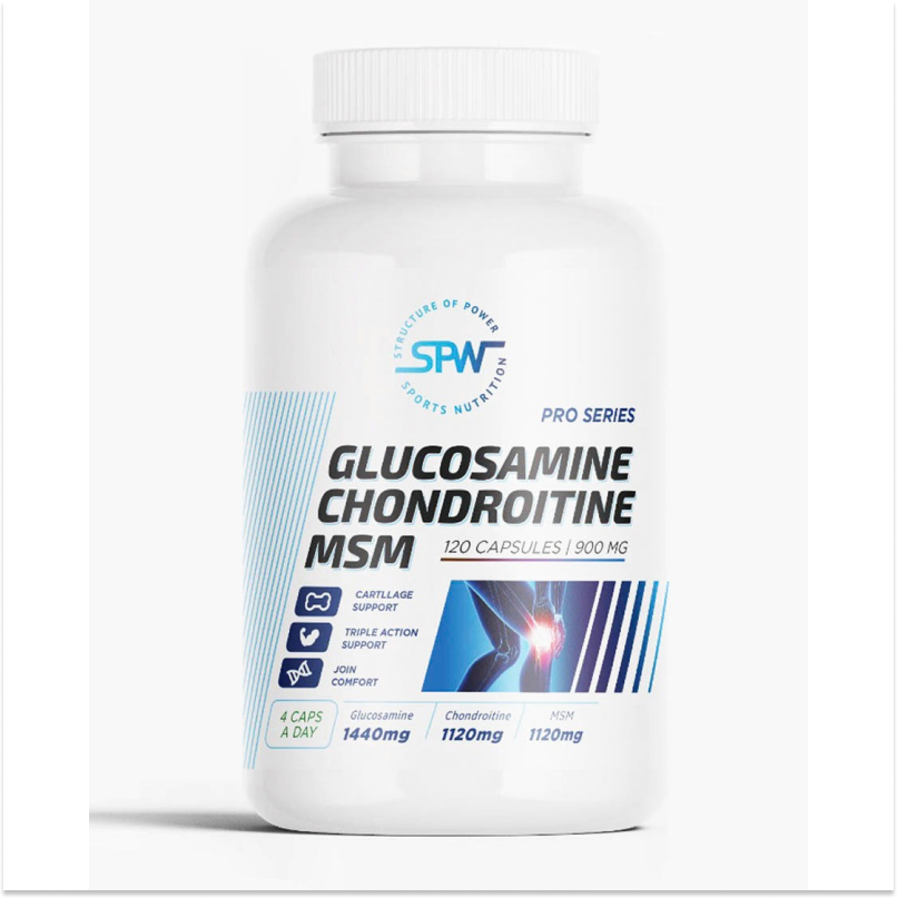 Глюкозамин хондроитин MSM SPW Glucosamine-Chondroitin-MSM Pro Series 120 капс.