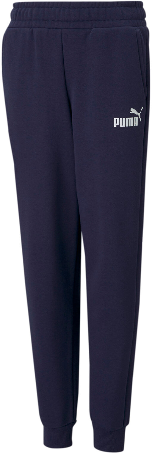 Брюки спортивные PUMA/58697306/ESS Logo Pants FL cl B/синий/140