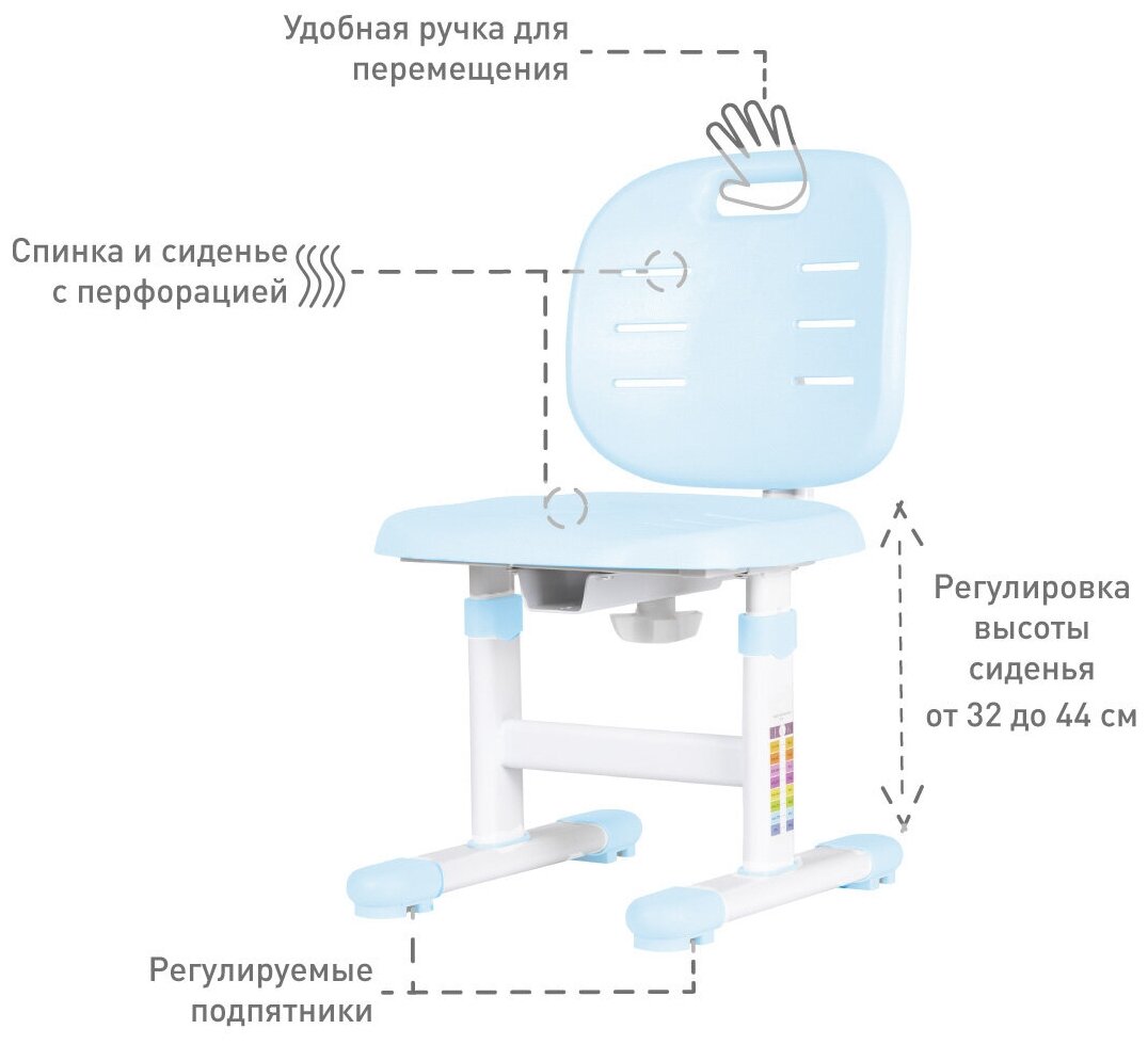 Растущий стул Anatomica Lux Pro - фотография № 9