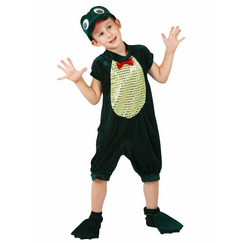 Карнавальный костюм детский Лягушонок карнавальный костюм карнавалофф лягушонок плюш детский
