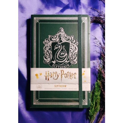 Блокнот факультета Слизерин Harry Potter блокнот harry potter слизерин ручка