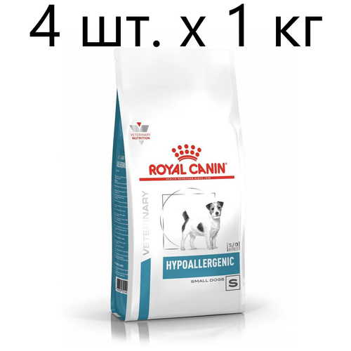 Сухой корм для взрослых собак Royal Canin Hypoallergenic HSD 24 Small Dog, при аллергии, 3 шт. х 3.5 кг (для мелких пород)