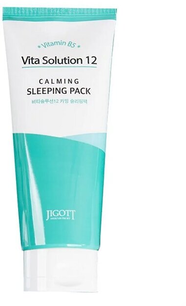 Jigott Ночная маска для лица / Vita Solution 12 Calming Sleeping Pack, 180 мл