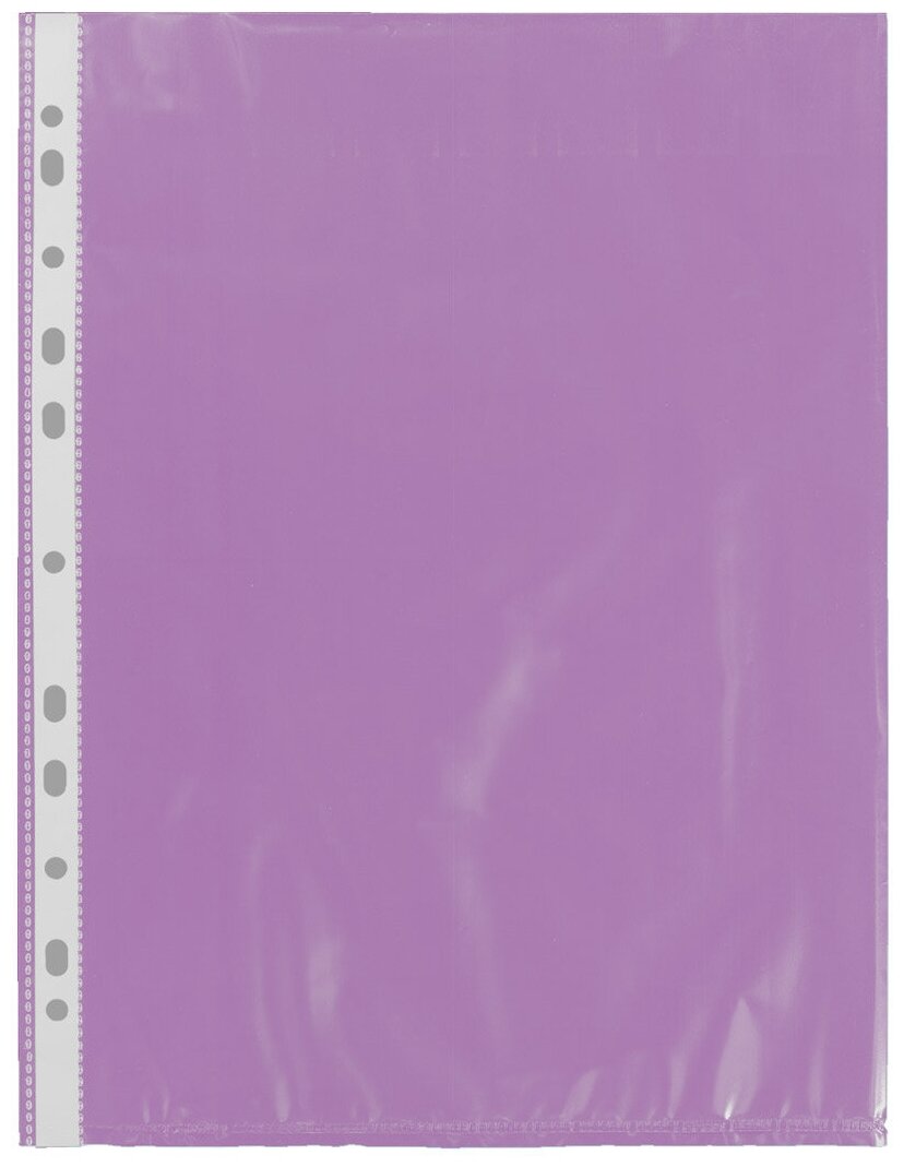 Expert Complete Premier Файл-вкладыш, цветной A4 50 шт. 35 мкм матовый фиолетовый EC260803