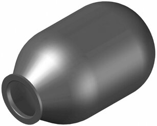 Мембрана для гидроаккумулятора EPDM 35/50LT-80 (F0A0180) SeFa, диаметр горловины внутрений 80 / диаметр горловины внешний 110 / для баков от 50 литров