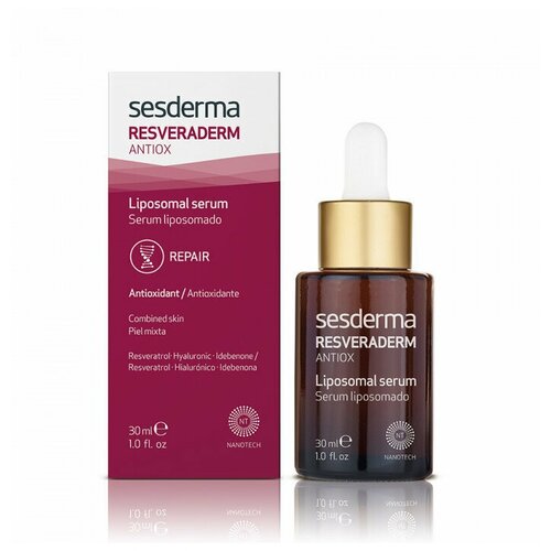 Антиоксидантная липосомальная сыворотка Sesderma Resveraderm Liposomal Serum, 30 мл