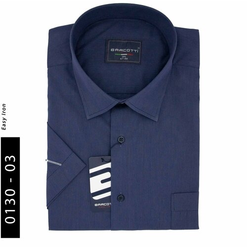 фото Рубашка barcotti, размер 3xl(62), синий