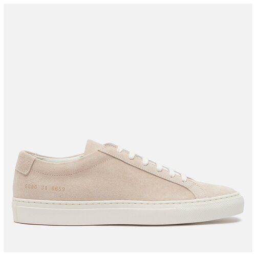 Женские кеды Common Projects Achilles Low Suede бежевый, Размер 39 EU