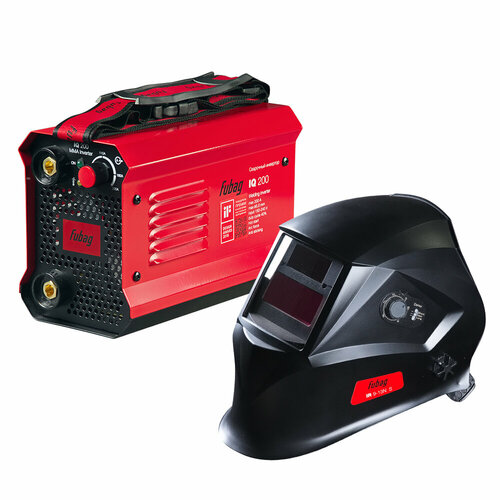 Сварочный аппарат Fubag IQ 200 маска сварщика Fubag IR 9-13N S Хамелеон 1248000₽