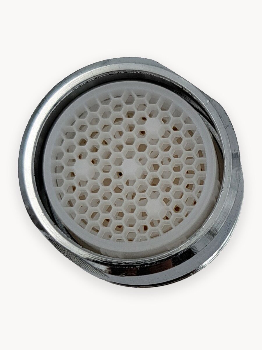 Аэратор для смесителя ESKO Soft Flow, внешняя резьба M24, корпус нержавеющая сталь