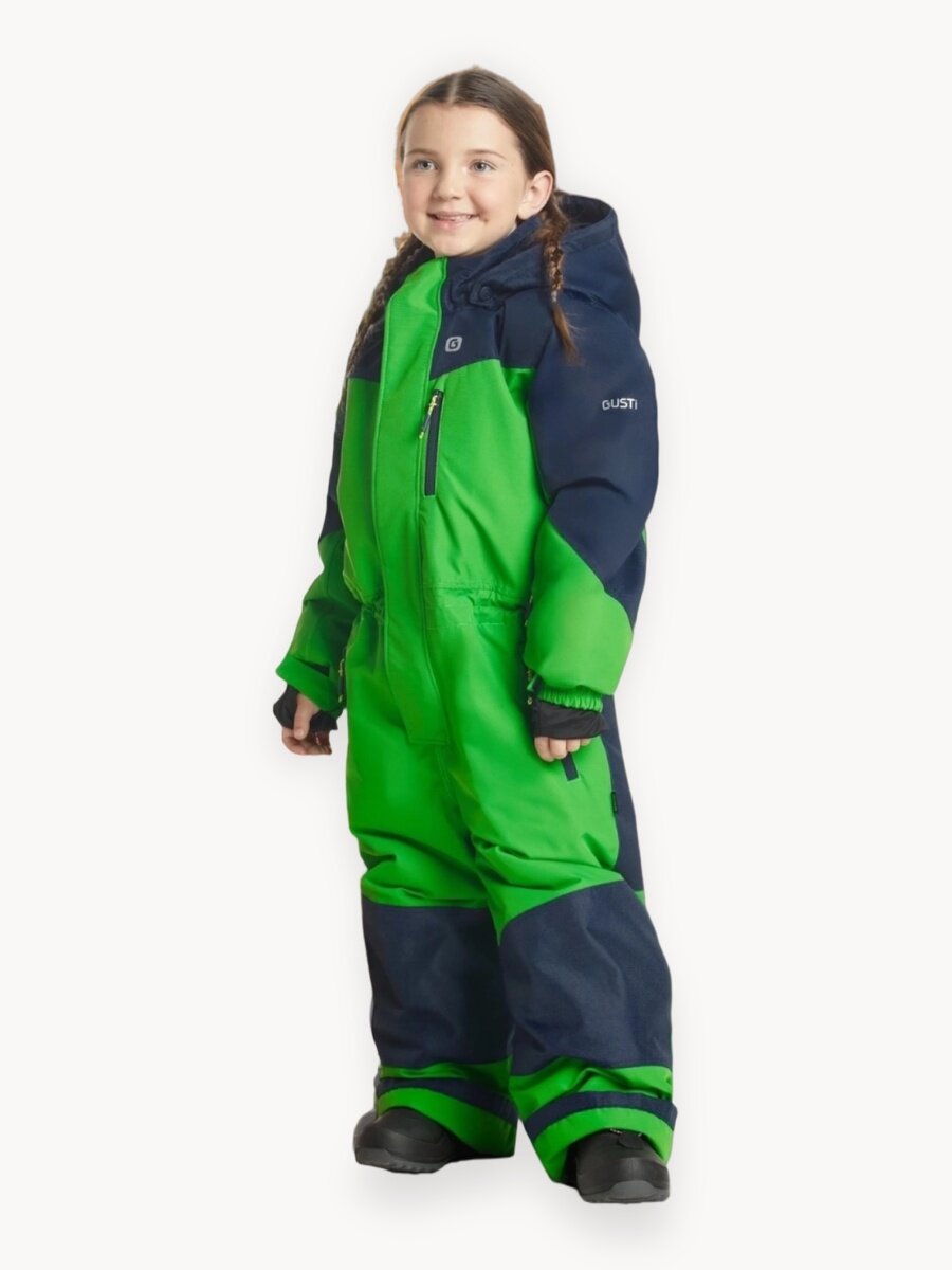 Комбинезон утеплённый GUSTI размер 7/122, , зеленый,