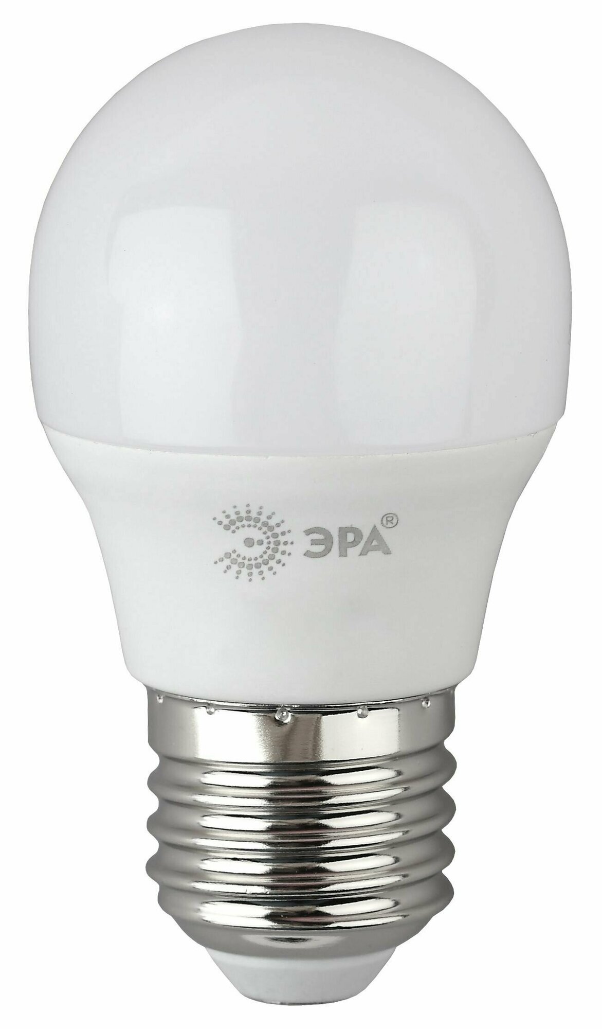 Светодиодная лампа Е27 6W 6500К (холодный) Эра LED P45-6W-865-E27 R (Б0045357) - фото №5