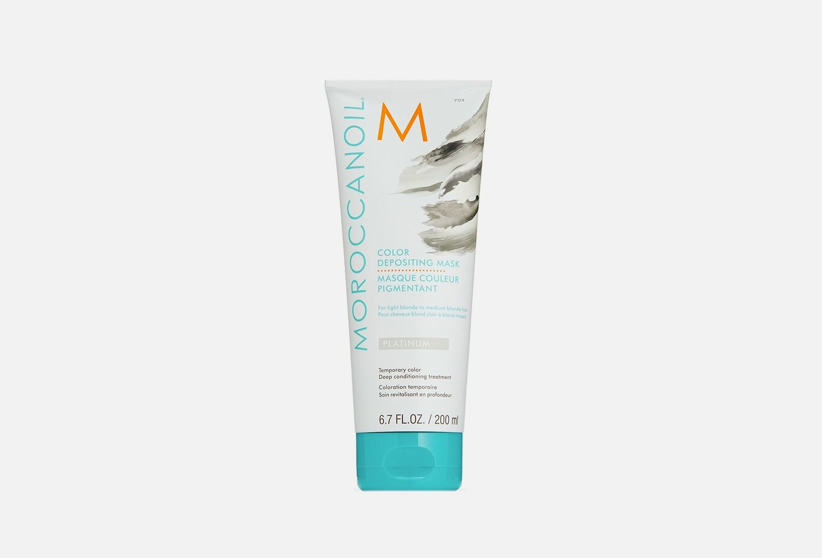 Тонирующая маска platinum moroccanoil color depositing mask platinum