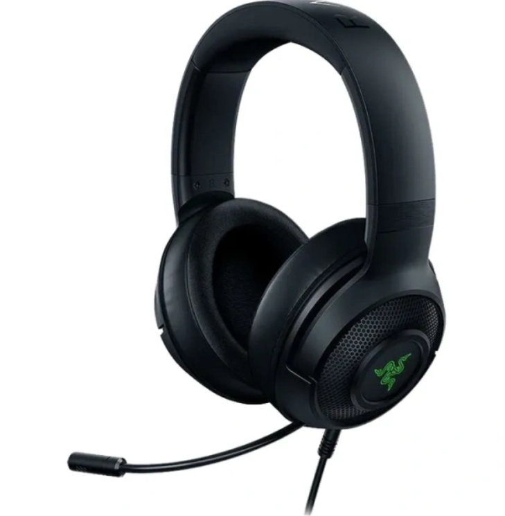 Игровые наушники Razer Kraken X ESSENTIAL, черный — фото 10