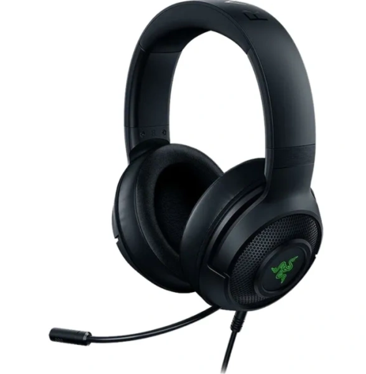 Игровые наушники Razer Kraken X ESSENTIAL черный