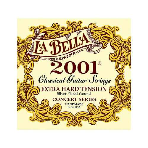 струны la bella 2001eh 2001 extra hard нейлон для классической гитары La Bella 2001 Extra Hard Струны для классической гитары