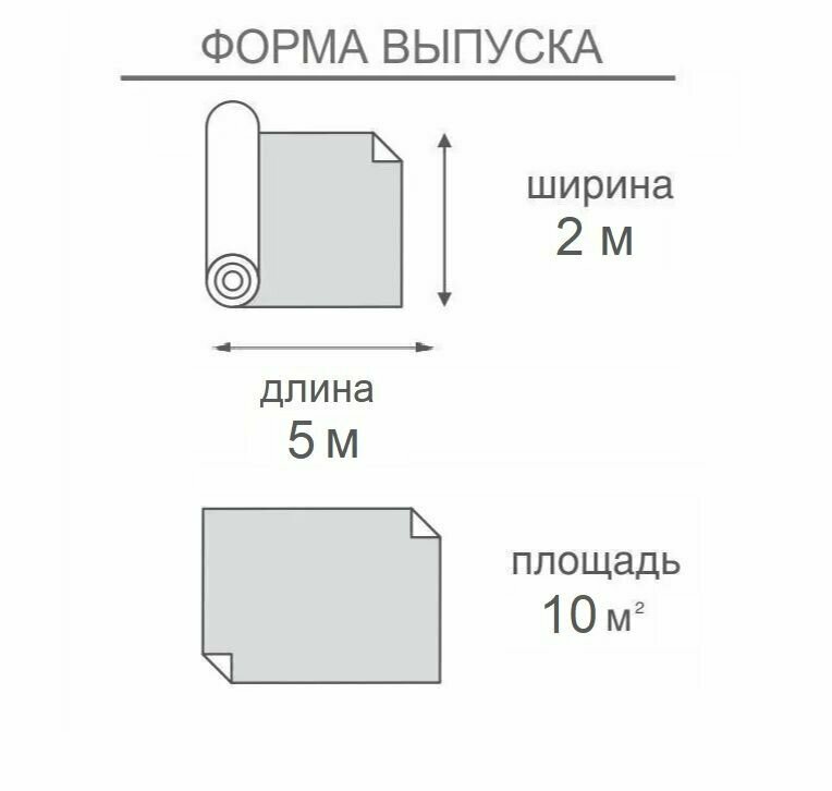 Пленка укрывная полиэтиленовая для теплиц, парника, ремонта, защитная, первичное сырье, 50 мкм полотно, 2м*5м - фотография № 2