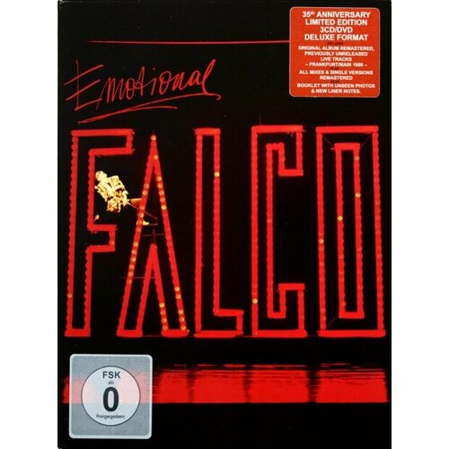 Компакт-Диски, Warner Music Central Europe, FALCO - Emotional (3CD+DVD)