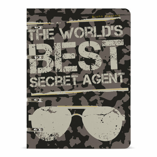 Тетрадь со сменным блоком А5 (162 х 212 мм) SECRET AGENT mclaughlin eoin secret agent elephant