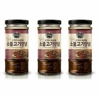 Острый соус бульгоги для говядины Beksul Spicy bulgogi sauce for beef 290 г, 3 шт