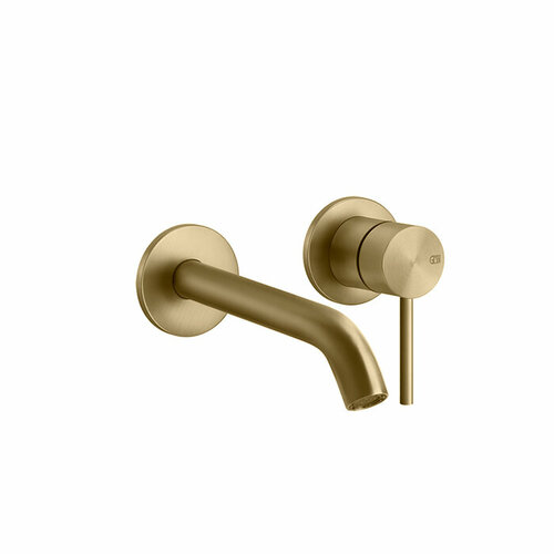 Смеситель для раковины Gessi Flessa 54086.727 Brass Brushed PVD смеситель для раковины настенный встроенный remer vanity v15bg brushed gold