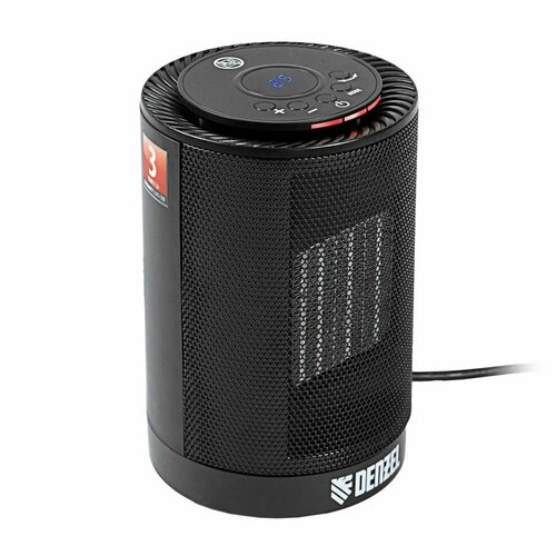 Обогреватель 1200 Вт Тепловентилятор электрический керамический 3 режима Denzel 370000₽