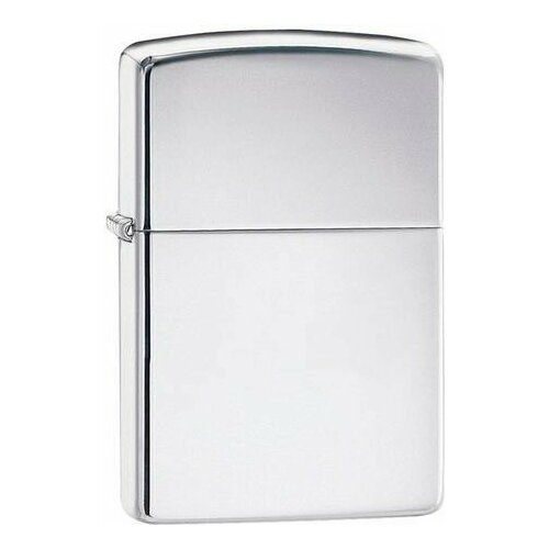 Зажигалка ZIPPO Armor™ c покрытием High Polish Chrome, латунь/сталь, серебристая, 38x13x57 мм