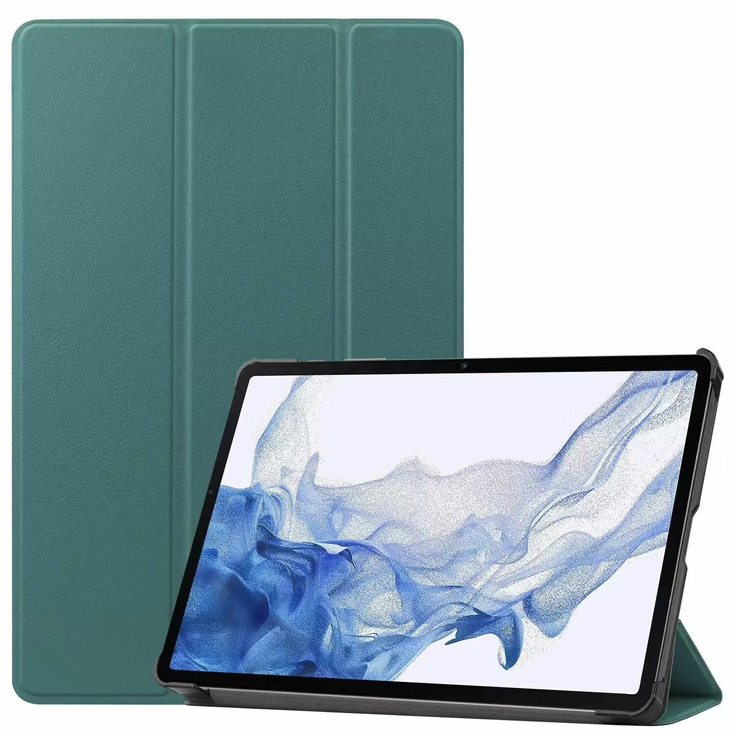 Умный чехол для Samsung Galaxy Tab S6 10.5 SM-T860 зеленый