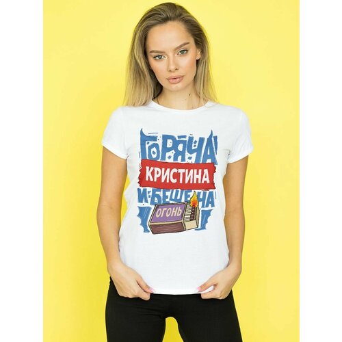 фото Футболка размер l, белый нет бренда