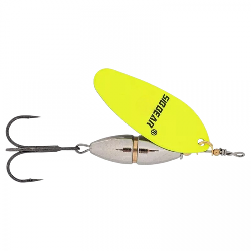фото Блесна sibbear вращающаяся pulsaro №3 l 55 мм, w 7.0 гр, c shartreuse