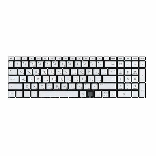 клавиатура keyboard для ноутбука hp envy 15 ed 17 cg серебристая с подсветкой Клавиатура для ноутбука HP Envy 15-ED 17-CG серебристая с подсветкой