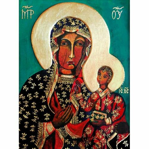 Икона Ченстоховская Божья Матерь, арт ОПИ-691