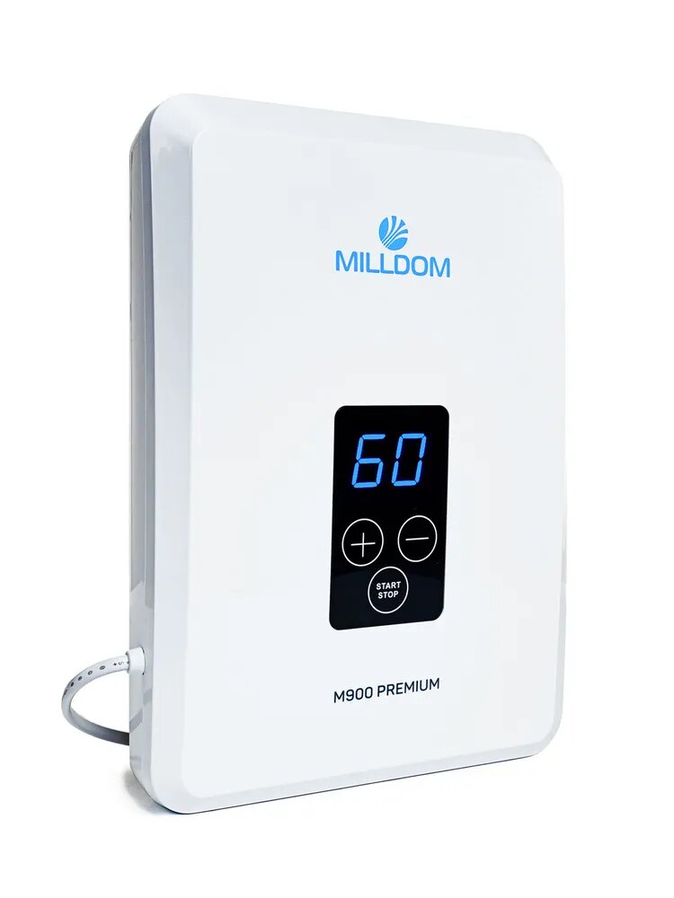Ионизатор воздуха MILLDOM Очиститель 3в1 - для воздуха, воды и продуктов питания, белый