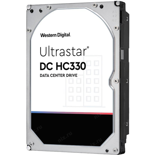 Жесткий диск WD SAS 30 10TB 0B42303 WUS721010AL5204 Server Ultrastar DC HC330 2808300₽