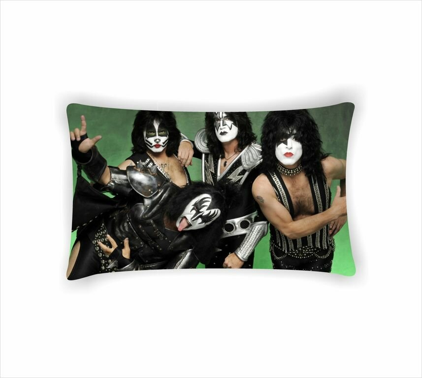 Подушка Kiss, Кисс №10, С двух сторон