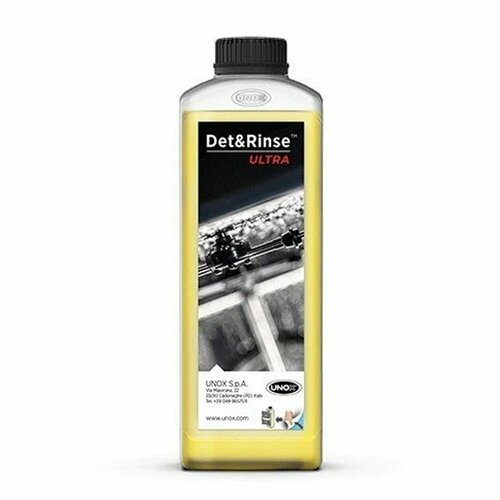 Средство моющее UNOX DB1050A0 Det&Rinse ULTRA (в наборе 10 бутылок по 1л.)