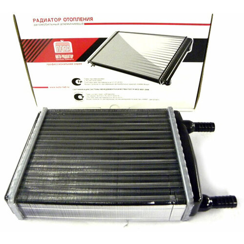 Радиатор отопителя для а/м Газ 3302 (16мм) с/о до 2003г алюминиевый (поар) от 0302
