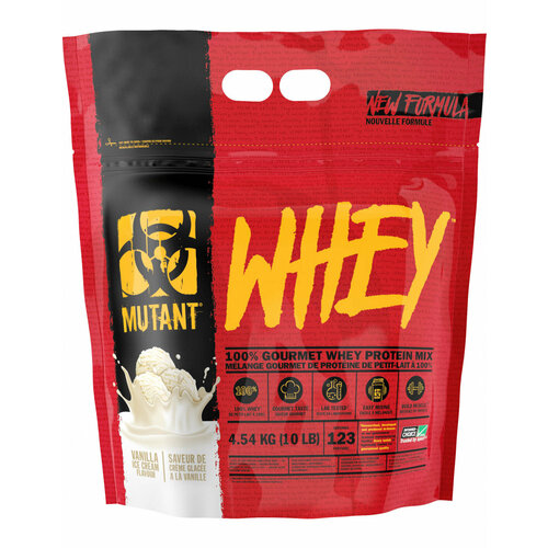 Mutant Whey (4,54 кг) - Клубника