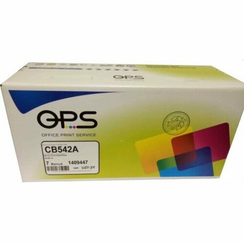 CB542A OPS №125A совместимый желтый тонер-картридж для HP Color LaserJet CM1312/ CP1210/ CP1510/ CP1